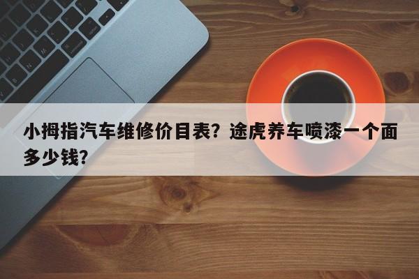 小拇指汽车维修价目表？途虎养车喷漆一个面多少钱？