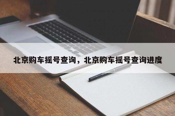 北京购车摇号查询，北京购车摇号查询进度